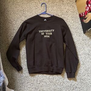 University of Your Mom Brown Sweater